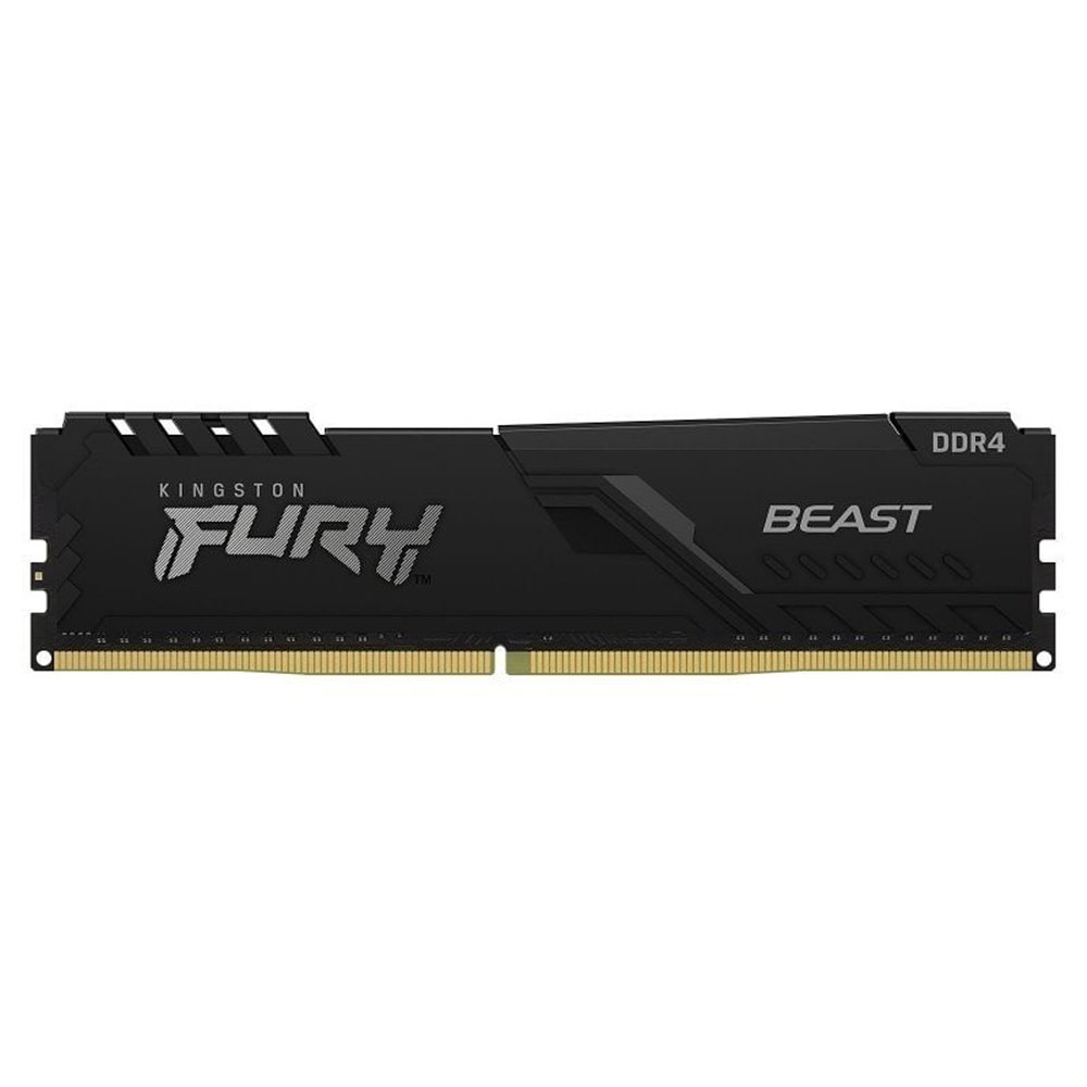 MEMORIA RAM KINGSTON FURY BEAST 16GB/ DDR4/ 2666MHZ/ 12V/ CL16/ UDIMM