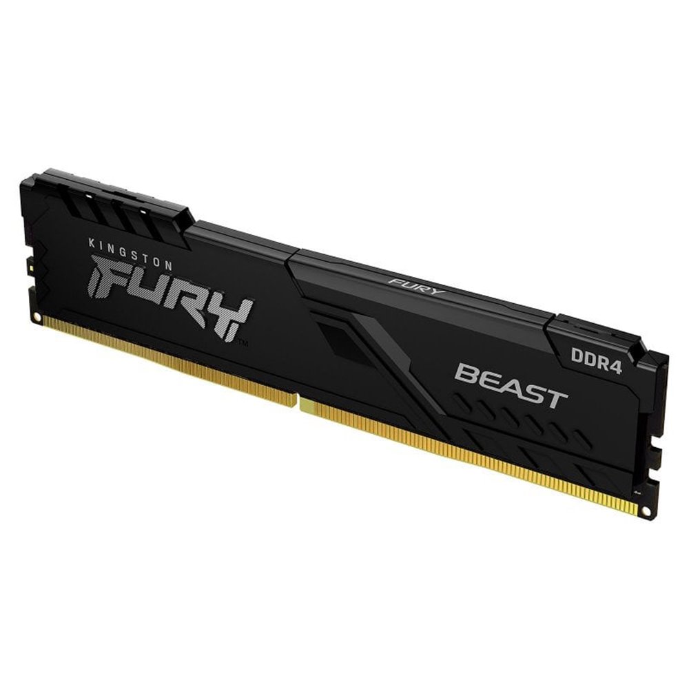 MEMORIA KINGSTON FURY BEAST BLACK DDR4 16GB 3200MHZ CL16 1GX8 - KF432C16BB1/16 MEMORIA KINGSTON FURY BEAST BLACK DDR4 16GB 3200MHZ CL16 1GX8 - KF432C16BB1/16