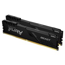 DDR4 KINGSTON 2X16GB 3600 FURY BEAST NEGRO