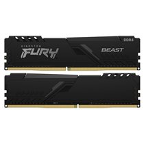 DDR4 KINGSTON 2X16GB 3600 FURY BEAST NEGRO