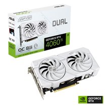 ASUS Dual GeForce RTX 4060 Ti OC 8GB GDDR6 EVO White