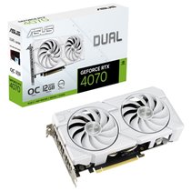 ASUS Dual GeForce RTX 4070 EVO White OC Edition 12GB GDDR6X