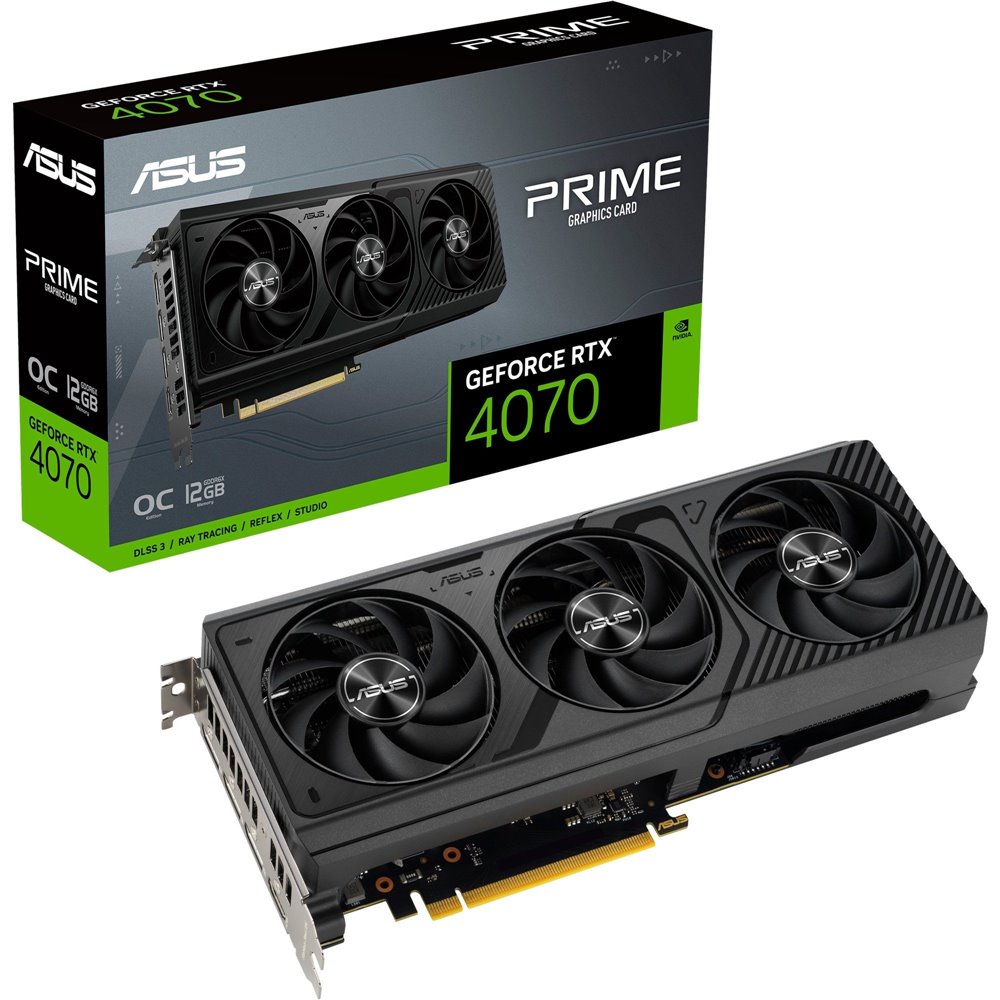 ASUS Dual GeForce RTX 4070 OC 12GB GDDR6X EVO White