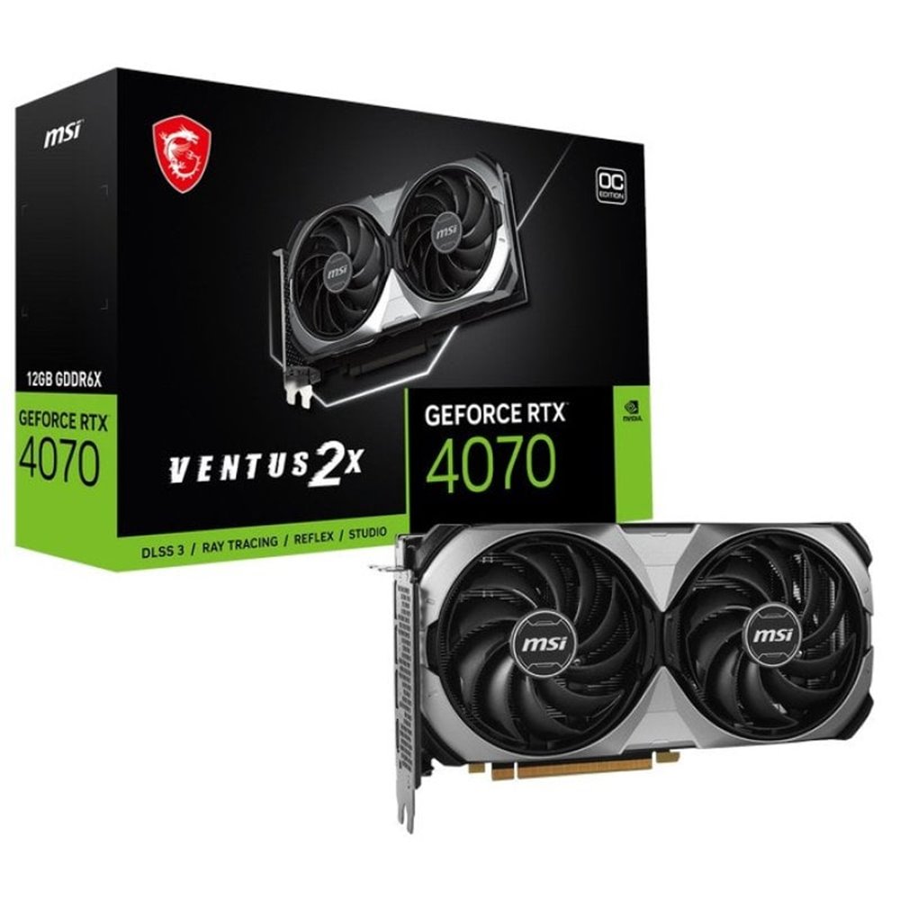 MSI GeForce RTX 4070 VENTUS 2X E 12G OC