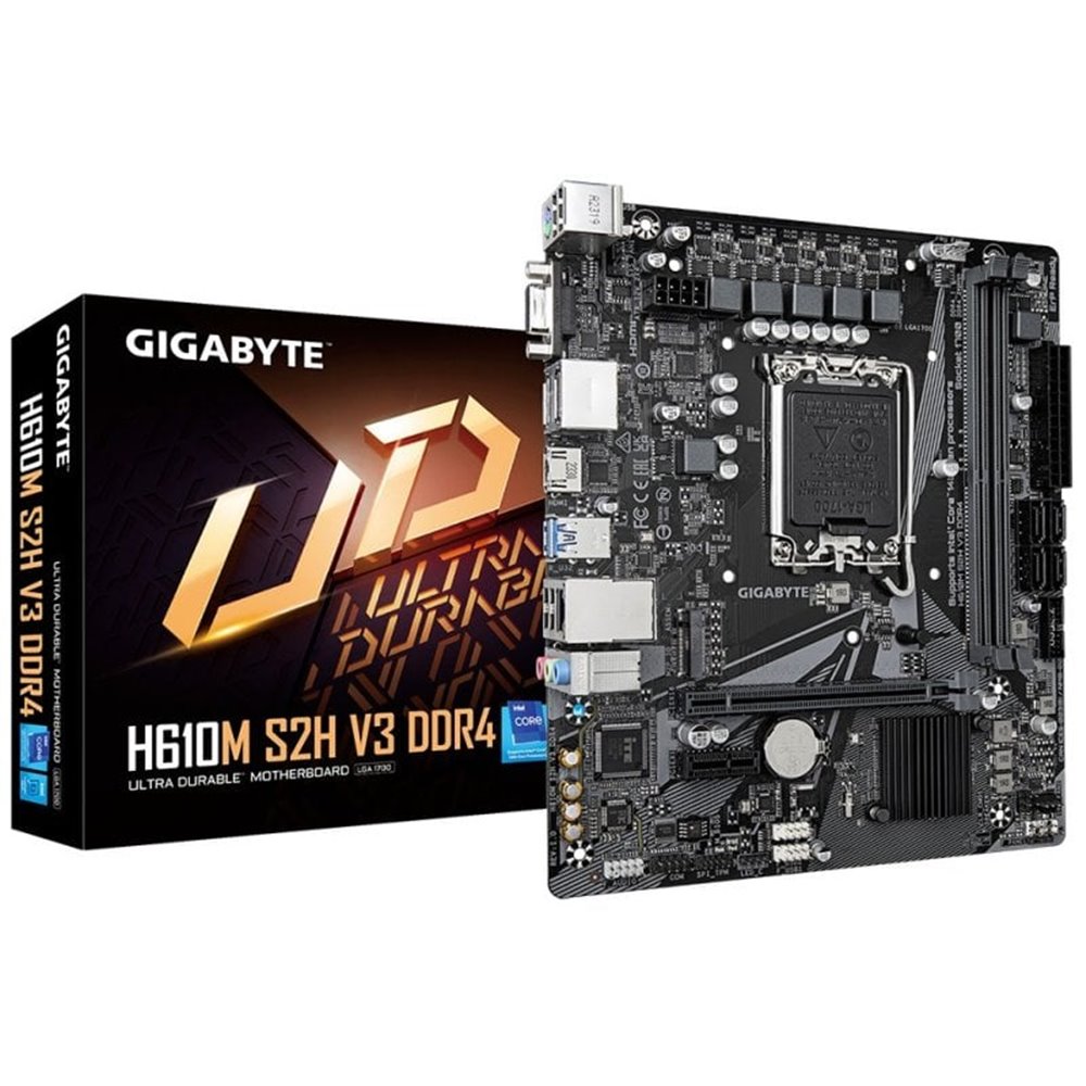 Gigabyte H610M S2H V3: Placa Base Micro-ATX DDR4 LGA 1700