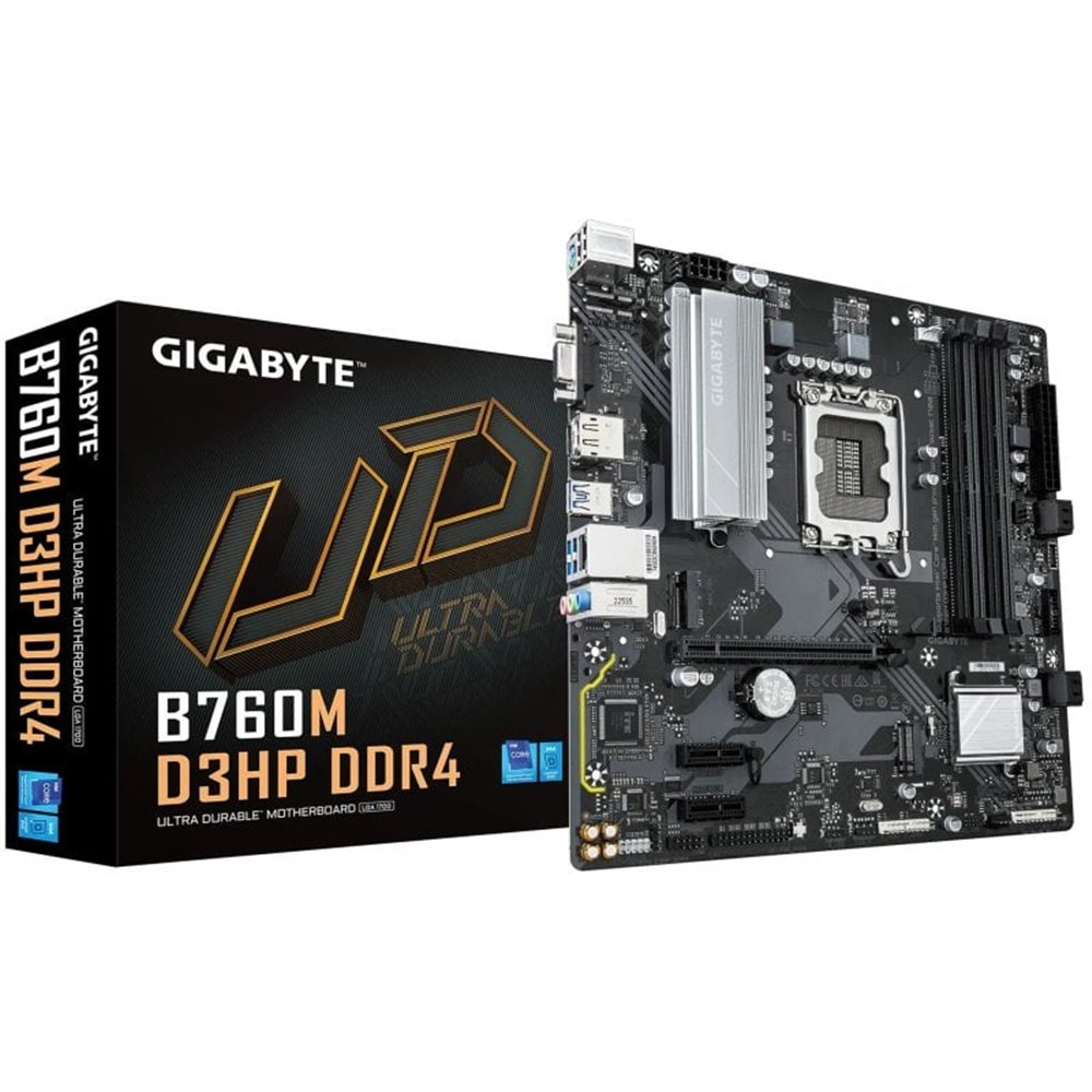 Gigabyte B760M D3HP DDR4: Placa Base Micro-ATX DDR4 LGA 1700