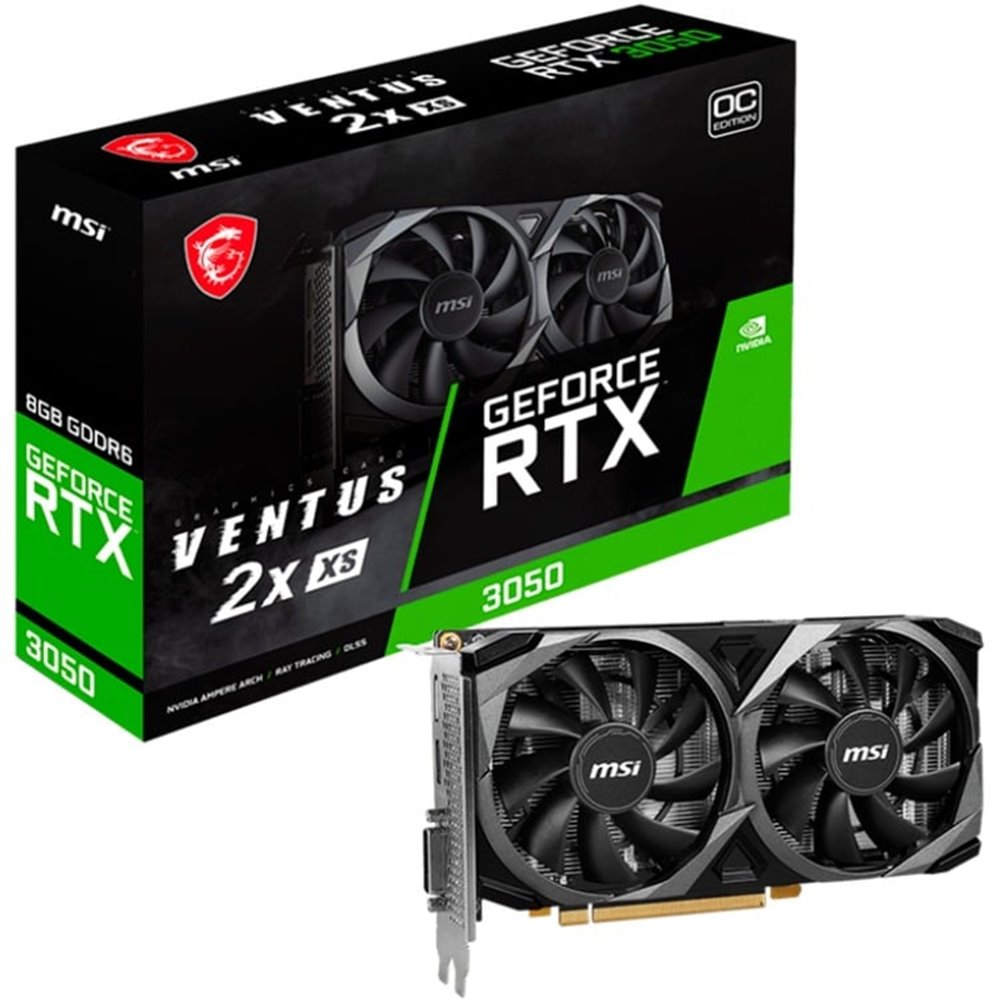 MSI RTX 3050 VENTUS 2X WHITE 8GB OC