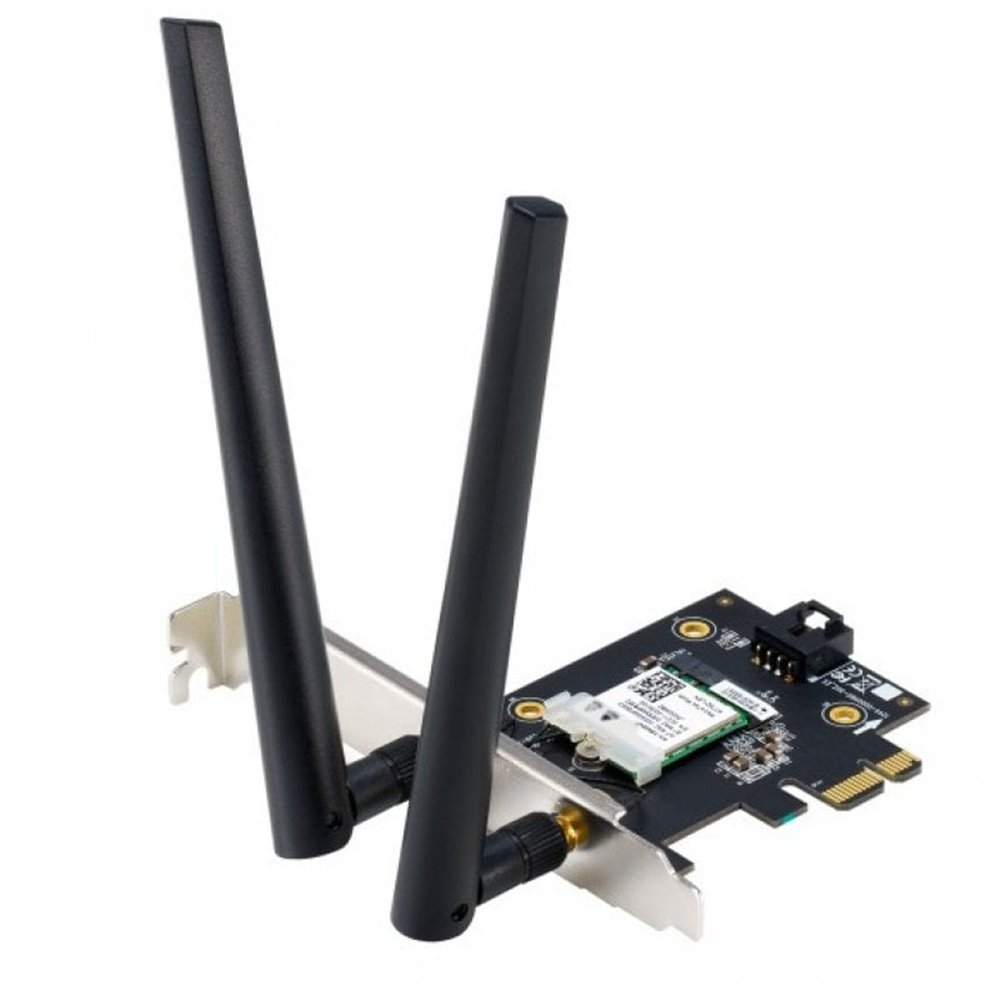 ASUS PCE-AXE5400 - Tarjeta de Red Wi-Fi 6E Tri-Banda PCIe con Bluetooth 5.2