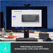 Teclado Mecánico Inalámbrico Logitech MX Mechanical Mini Tactile (US)