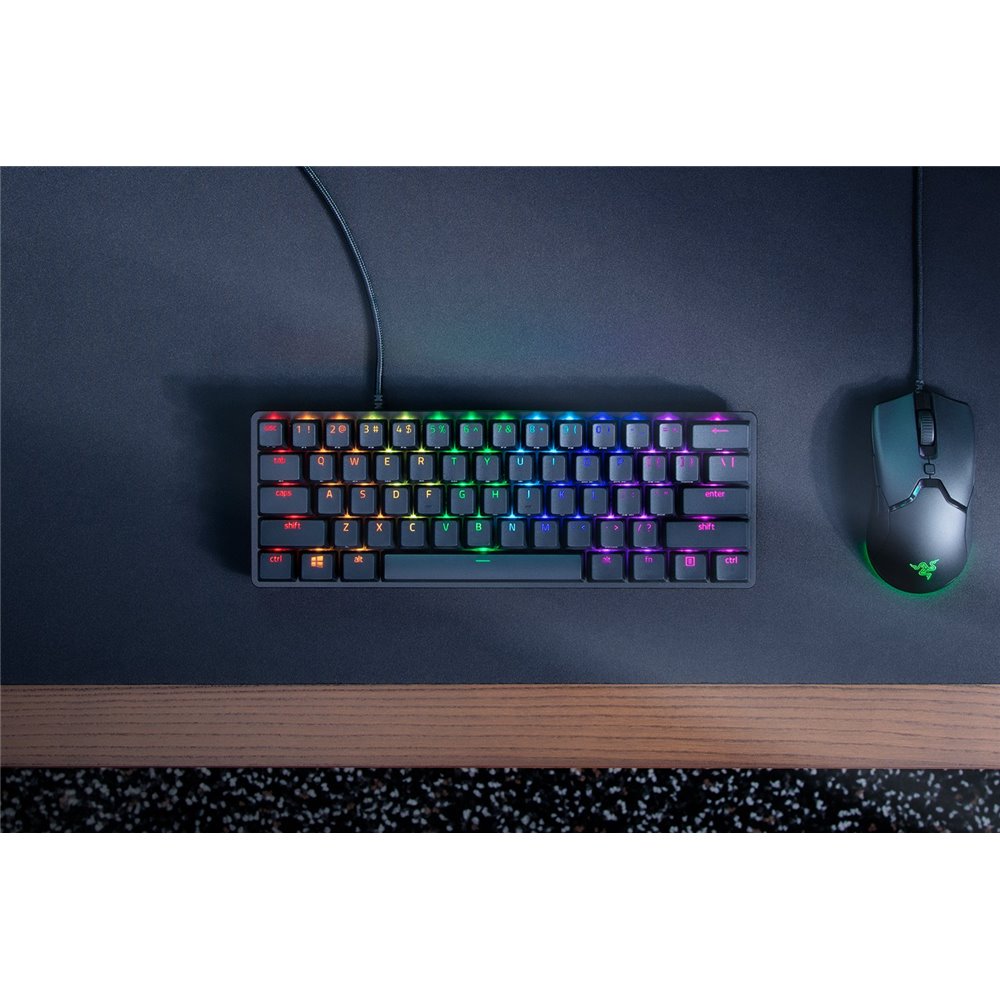 Teclado Mecánico Gaming Razer Huntsman Mini Purple Switch Teclado Mecánico Gaming Razer Huntsman Mini Purple Switch