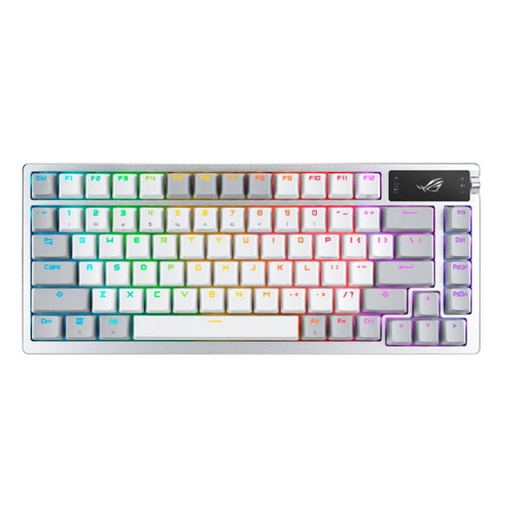 Teclado Mecánico Gaming ASUS ROG Azoth (Blanco) - Español Teclado Mecánico Gaming ASUS ROG Azoth (Blanco) - Español