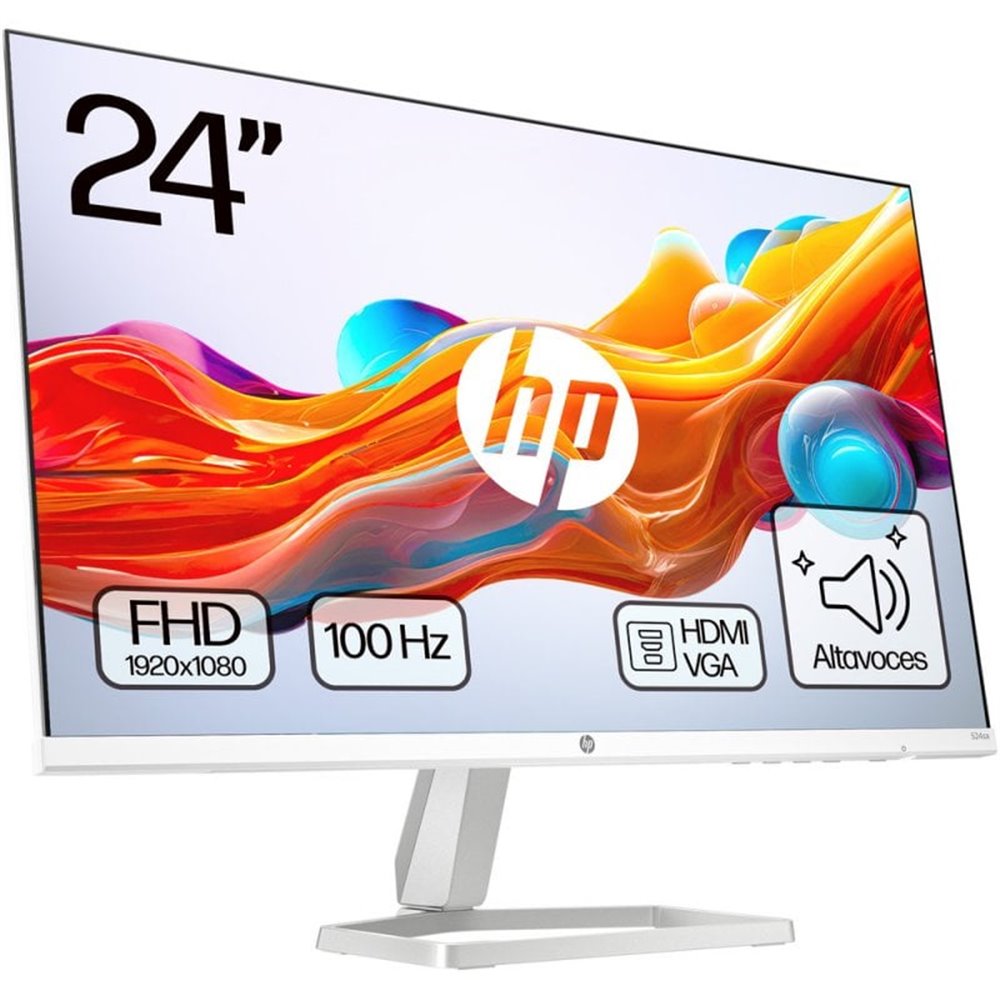 HP Series S5 524sa 23,8" FHD, IPS, 5ms, 100Hz, Altavoces Integrados