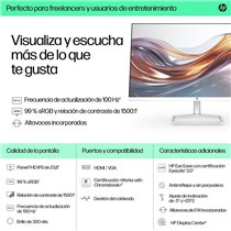 HP Series S5 524sa 23,8" FHD, IPS, 5ms, 100Hz, Altavoces Integrados