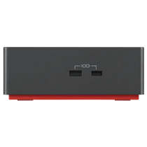 Lenovo 40B00300EU base para portátil y replicador de puertos Alámbrico Thunderbolt 4 Negro, Rojo