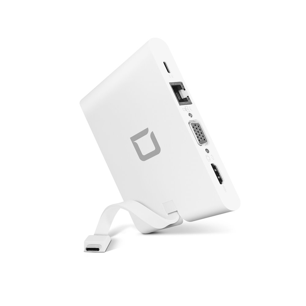 Estación de Acoplamiento Portátil USB-C 9 en 1 con HDMI - DICOTA