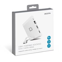 Estación de Acoplamiento Portátil USB-C 9 en 1 con HDMI - DICOTA