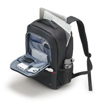Mochila DICOTA Eco Backpack Plus BASE para Portátiles de 13" a 15,6" - Negra