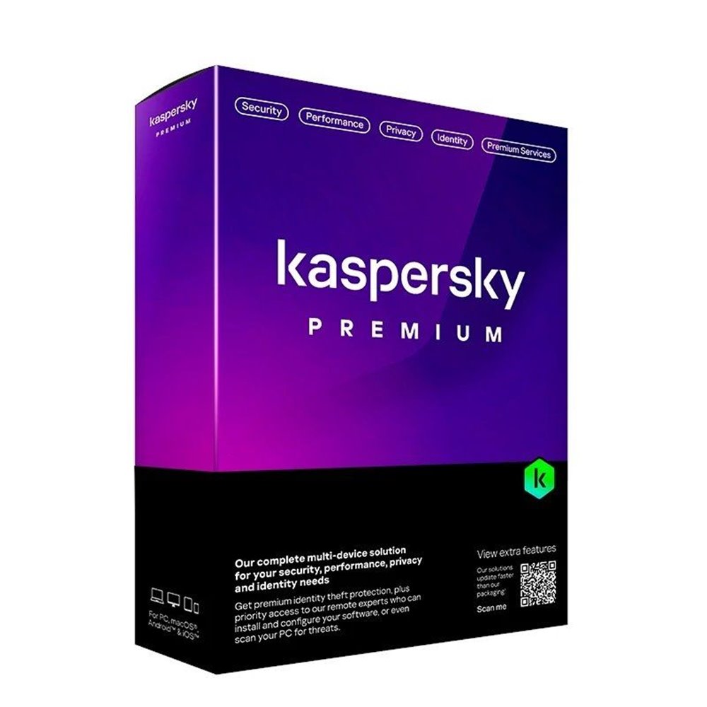 Antivirus Kaspersky Premium 10 Licencias / 1 Año