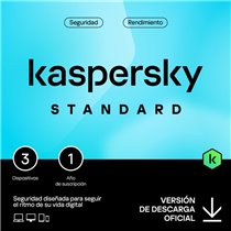 Antivirus Kaspersky Standard 3 Licencias / 1 Año