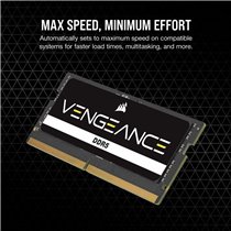 Memoria RAM Corsair Vengeance DDR5 4800MHz 16GB (1x16GB) CL40 SODIMM