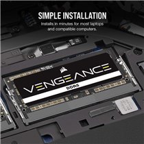 Memoria RAM Corsair Vengeance DDR5 4800MHz 16GB (1x16GB) CL40 SODIMM