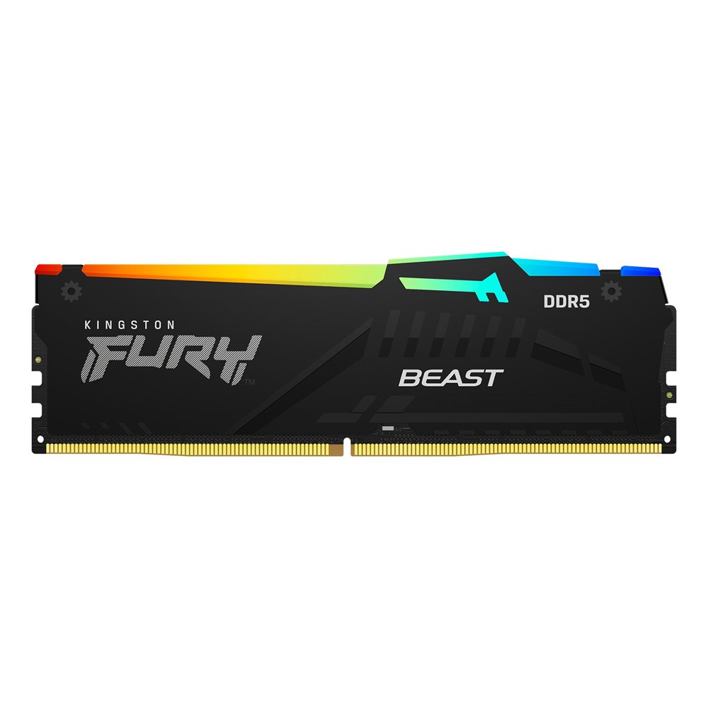 Memoria RAM Kingston FURY Beast RGB DDR5 8GB 5600MT/s CL40