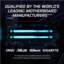 Memoria RAM Kingston FURY Beast RGB DDR5 64GB (2x32GB) 6400MT/s CL32