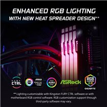 Memoria RAM Kingston FURY Beast RGB DDR5 64GB (2x32GB) 6400MT/s CL32