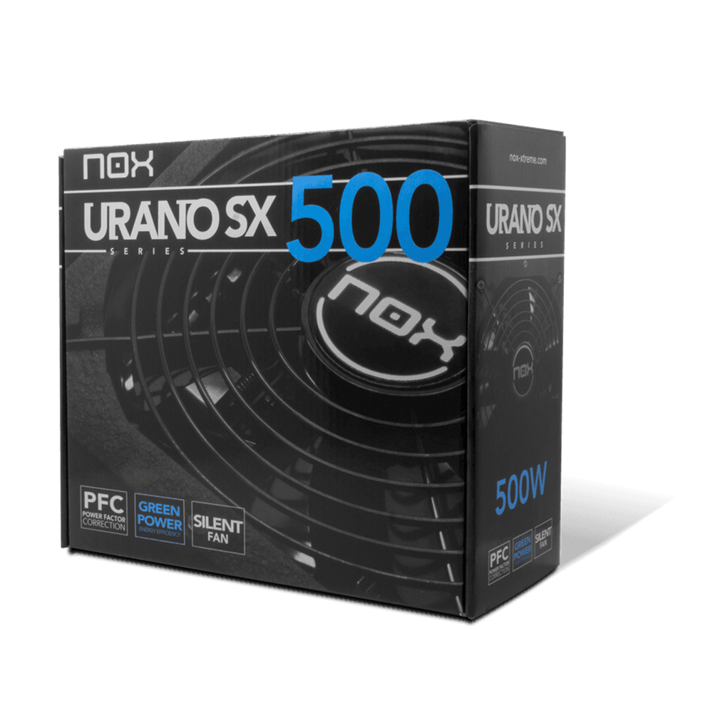 Fuente de Alimentación NOX Urano SX 500W Fuente de Alimentación NOX Urano SX 500W
