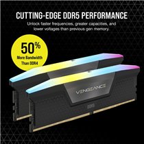 Memoria RAM Corsair Vengeance RGB DDR5 64GB (2x32GB) 6600MHz CL32