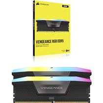 Memoria RAM Corsair Vengeance RGB DDR5 64GB (2x32GB) 6600MHz CL32