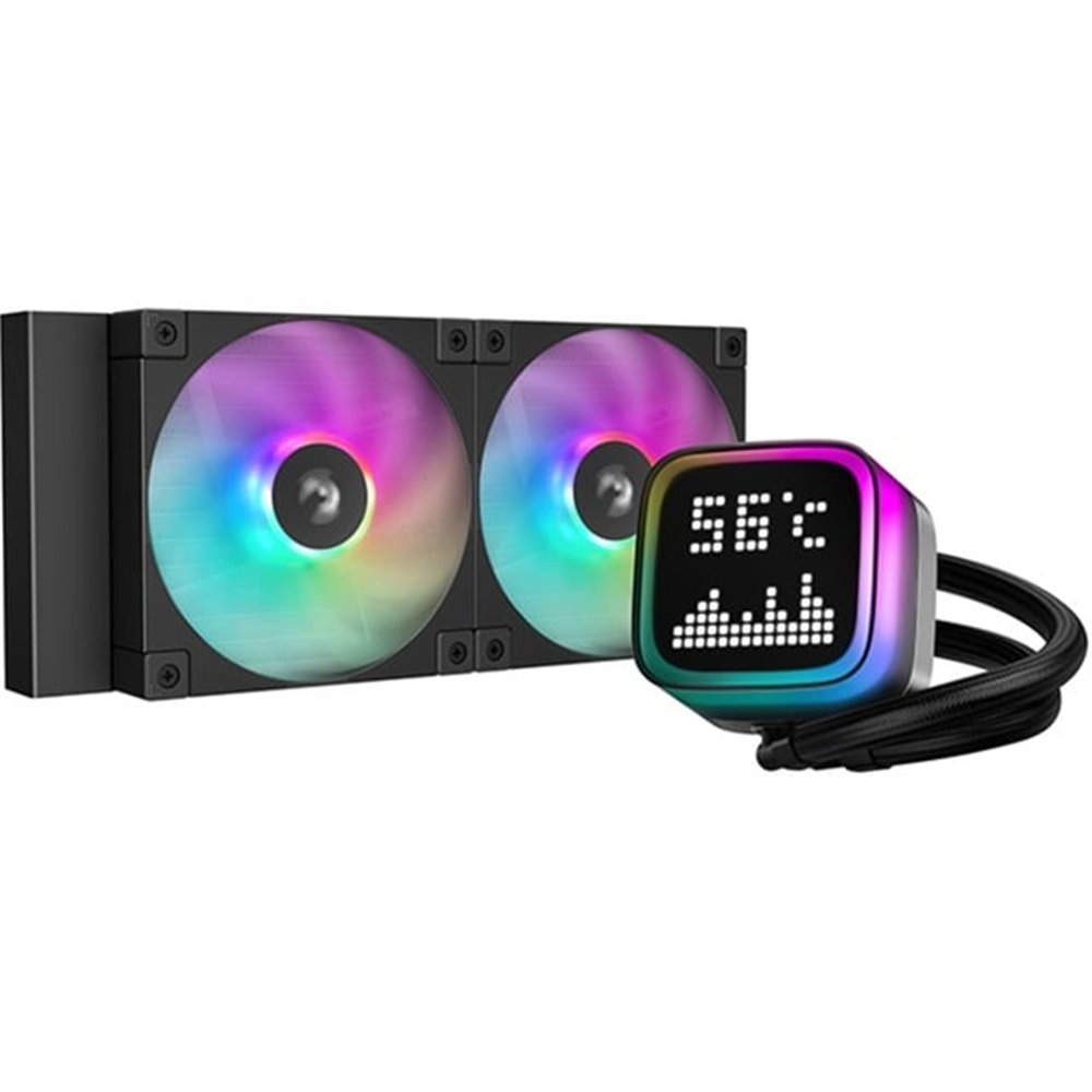 Disipador de Refrigeración Líquida Gaming DeepCool LP240 Black Disipador de Refrigeración Líquida Gaming DeepCool LP240 Black
