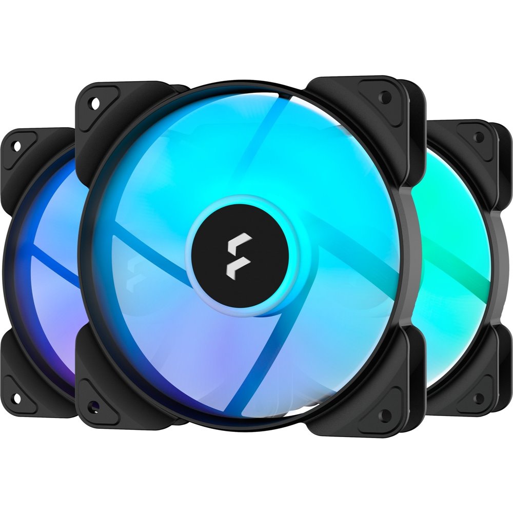 Pack de 3 Ventiladores de Caja Gaming Fractal Design Aspect 12 RGB PWM