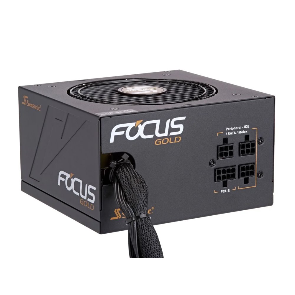 Fuente de Alimentación Seasonic Focus GM-750 750W 80 Plus Gold Semi-Modular