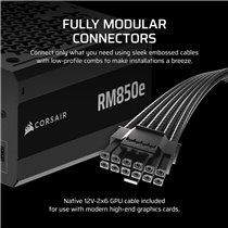 Fuente de Alimentación Corsair RM850e 850W 80 Plus Gold Full Modular ATX 3.1