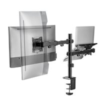 Soporte de Mesa Giratorio e Inclinable AISENS DTL32TSR-193 para Portátil y Monitor/TV de 17" a 32"
