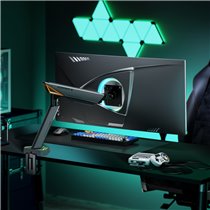 Soporte de Mesa RGB Gaming AISENS DT49TSRRGB-347 para Monitores de 17" a 49", hasta 16 kg