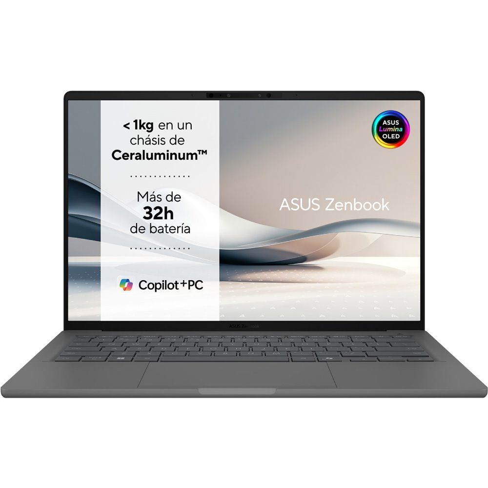 ASUS Zenbook A14 UX3407QA (Snapdragon X1-26-100, 32GB, 512GB SSD, 14" OLED, Windows 11