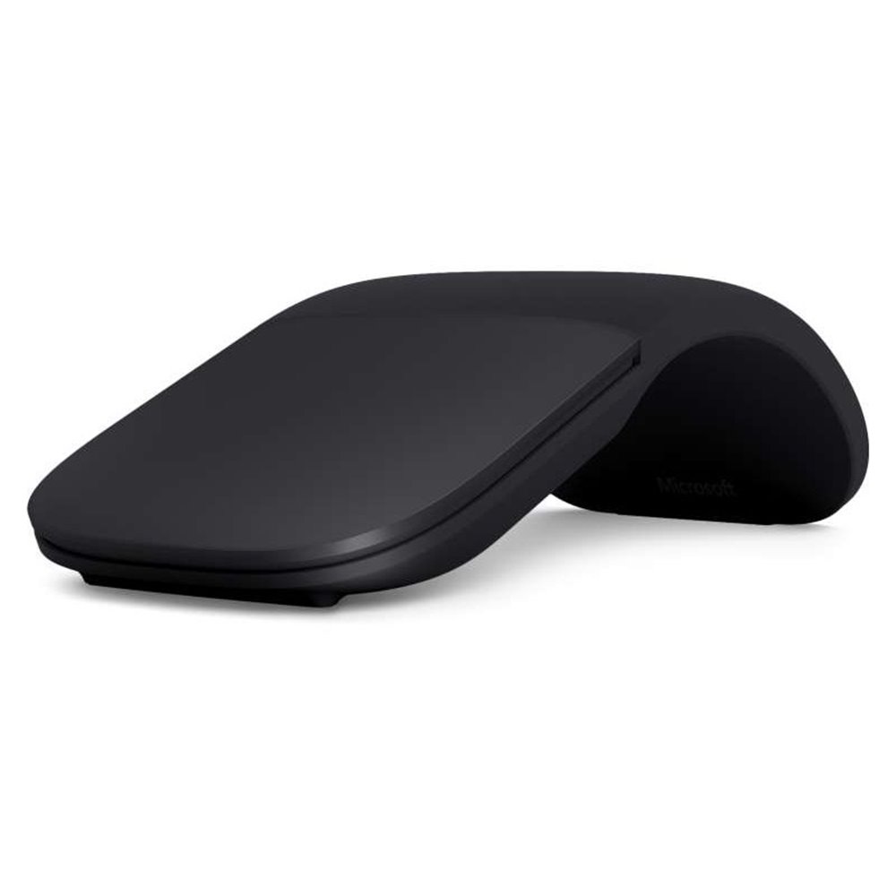 Ratón Inalámbrico Bluetooth Microsoft Surface Arc Negro Ratón Inalámbrico Bluetooth Microsoft Surface Arc Negro