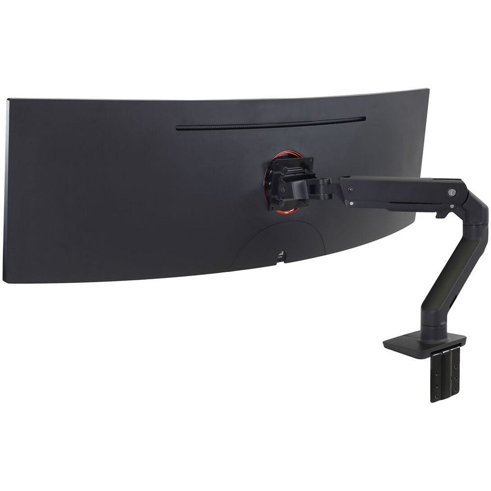 Soporte de Escritorio Ergotron HX con HD Pivot para Monitores Curvos de hasta 49"