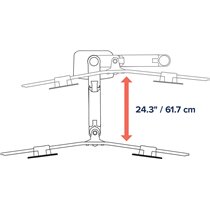 Brazo de Monitor Doble Ergotron LX (45-489-224)