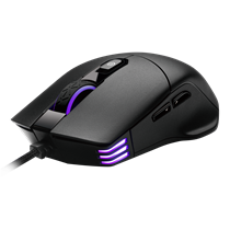 Ratón Gaming EVGA X12 con Cable, Negro