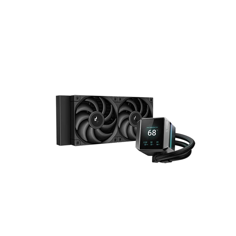 Refrigeración Líquida DeepCool Mystique 240 ARGB con Pantalla LCD