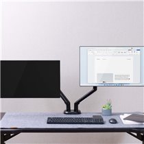 Soporte Gaming para 2 Monitores AISENS DT32TSR-297 con Iluminación RGB