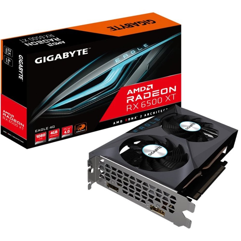 GIGABYTE Radeon RX 6500 XT EAGLE 4GB GIGABYTE Radeon RX 6500 XT EAGLE 4GB