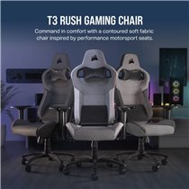 Silla Gaming Corsair T3 Rush Carbon