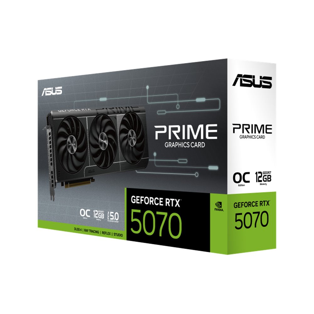 ASUS Prime GeForce RTX 5070 OC 12GB GDDR7 ASUS Prime GeForce RTX 5070 OC 12GB GDDR7