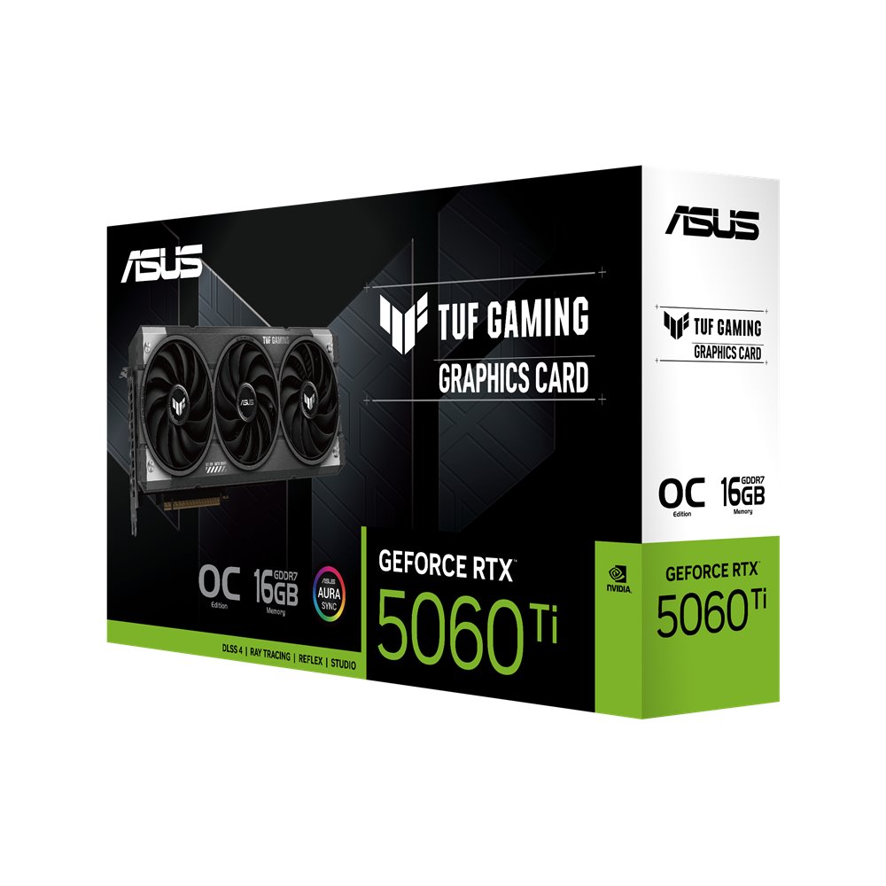 ASUS TUF Gaming GeForce RTX 5060 Ti OC Edition 16GB GDDR7