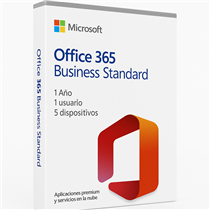 OFFICE 365 BUSINESS STAND.1 AÑO,1 USUA,5 DISP.(CAJ