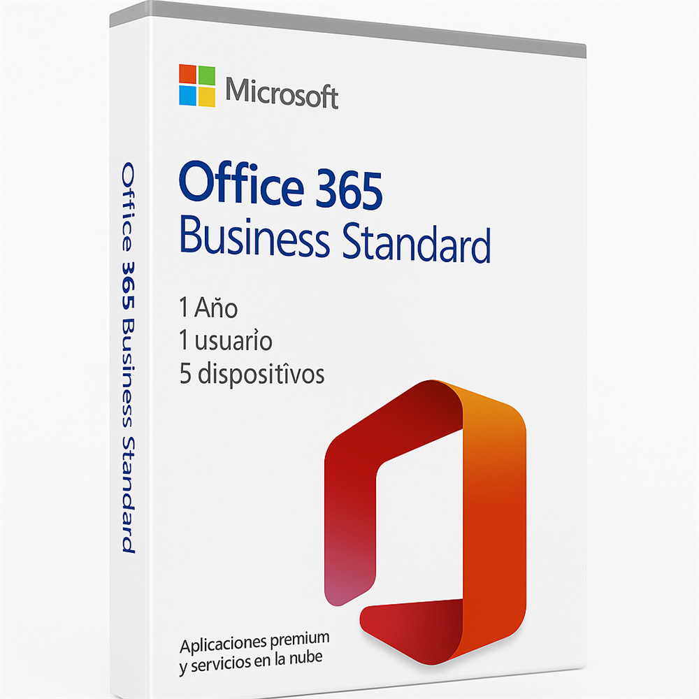 OFFICE 365 BUSINESS STAND.1 AÑO,1 USUA,5 DISP.(CAJ OFFICE 365 BUSINESS STAND.1 AÑO,1 USUA,5 DISP.(CAJ
